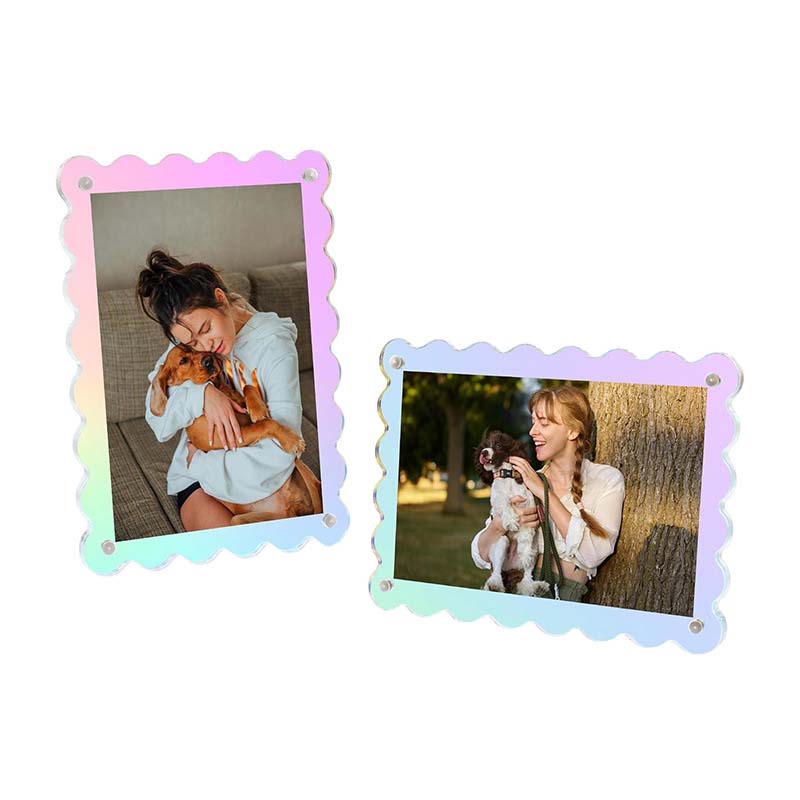 Acrylic Scallop Picture Frame